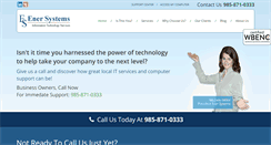 Desktop Screenshot of enersystems.com